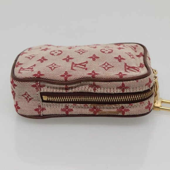 LOUIS VUITTON Monogram Mini Usu Digital Pouch Red - Picture 11 of 14